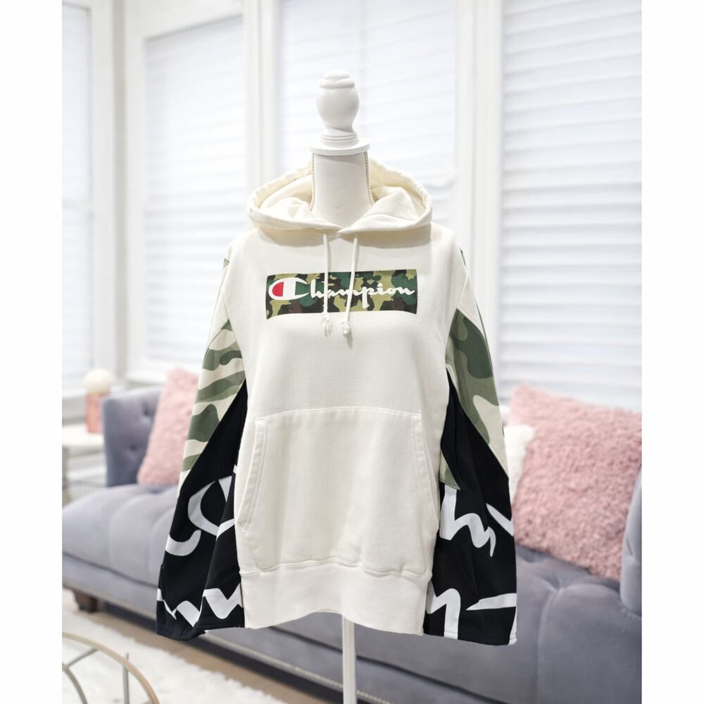 ✨ SHUGGIE FIERCE Handmade Upcycled Champion Poncho – Size SM–LG ✨SAME DAY SHIP